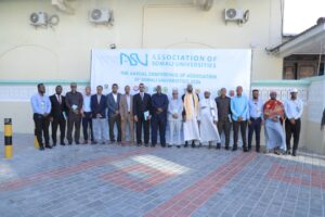 The Chancellor of Daaru Salaam University Participated in the annual conference of Association of Somali Universities.
