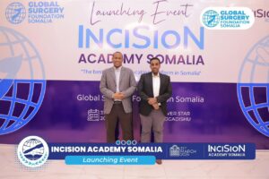 Dr. Osman Mohamed Hassan the Chancellor of DSU Participated in the grand Launching of INCISION ACADEMY SOMALIA at Global Surgery Foundation Somalia.
