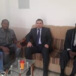 🌟 A momentous meeting! Chancellor Prof. Dr. Osman Mohamed Hassan had the honor of meeting with the Dean of Sharia and Law at Salaahudiin University. Together, they discussed advancing academic excellence, fostering collaboration, and strengthening the future of education. 🤝📚