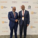 Dr. Osman (Chancellor) Meets with Director for Higher Education, Tanzania. Dr. Bill Kiwia