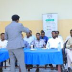 Orientation session for Newly enrolled Master students in Galgadud region) was held for the newly enrolled students who registered for the second level of education (Master degree) and held by the head of higher studies. At Daru Salaam University Dr Ahmed Ali Mohamed.