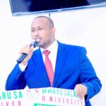 Some of the University administrators gave speech of congratulations to Form 4 students who are going to sit for their final National exams.