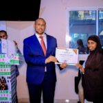 Certificate ceremony of the students who participated in the seminar “Nutrition & Food Science”