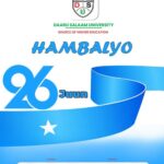 We congratulate the Somali people for the important occasion. 26th June, which is 65 years ago the independence of the northern regions of the country.