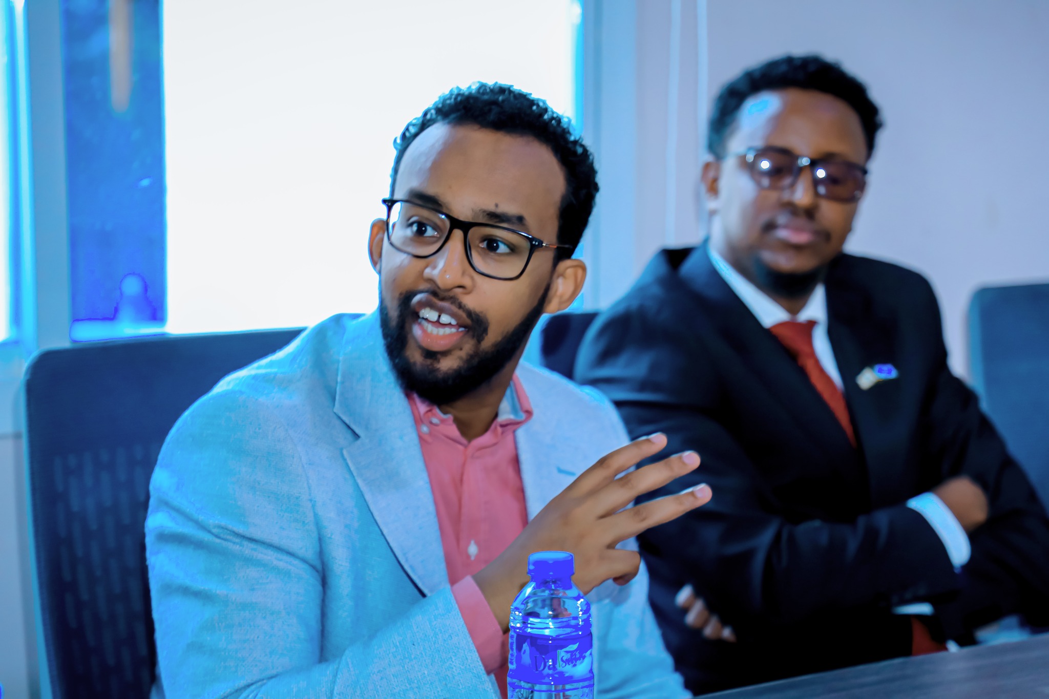 We are honored to inform you that our Chancellor Dr. Osman Mohamed Hassan welcomed the Director General of Somali Norwegian Chamber of Commerce Mr. Mohamed Abdelqadir to have an inspiring workshop on the theme: