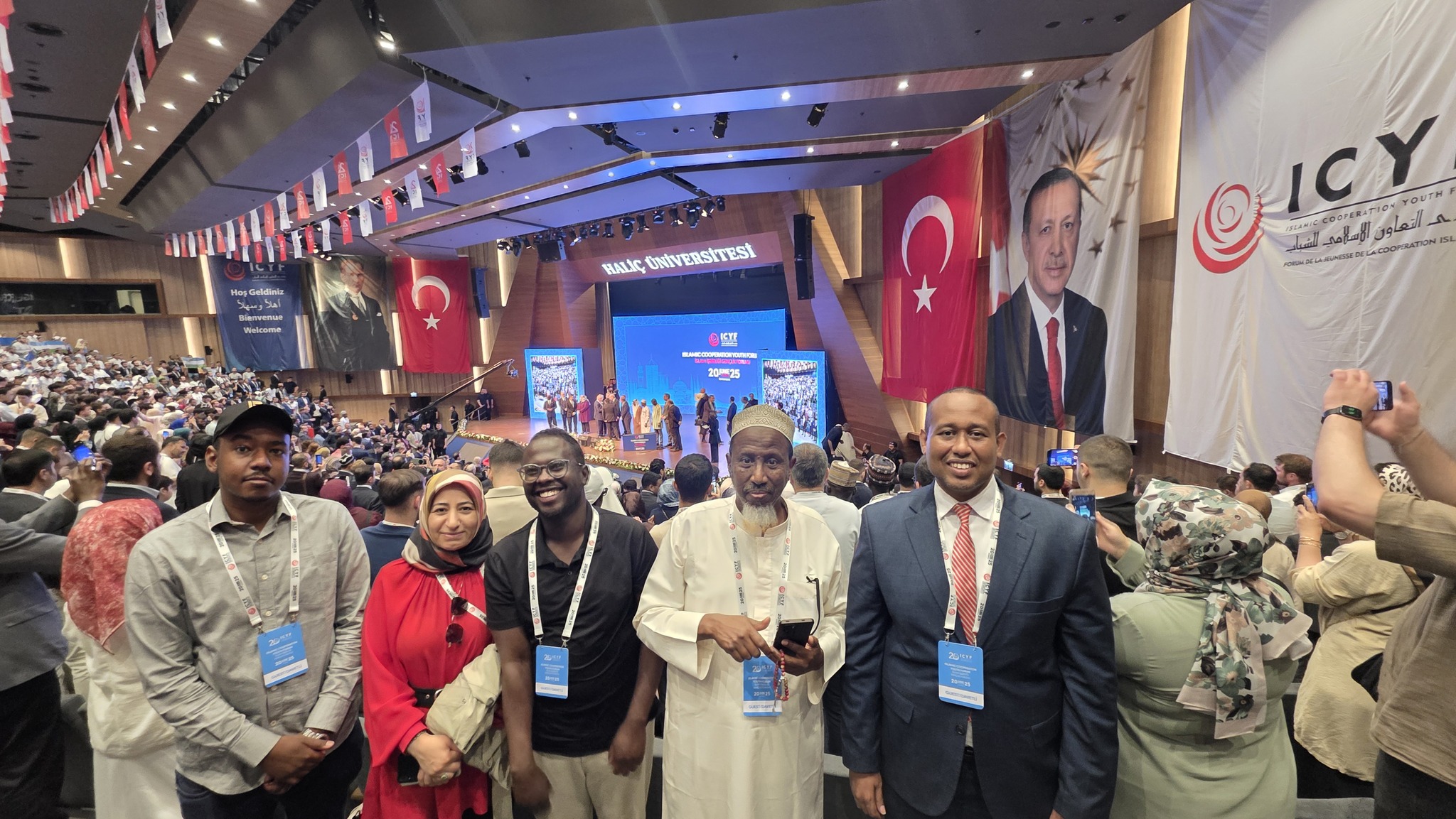 Chancellor Represents University at Islamic Cooperation Youth Forum in Istanbul Turkey