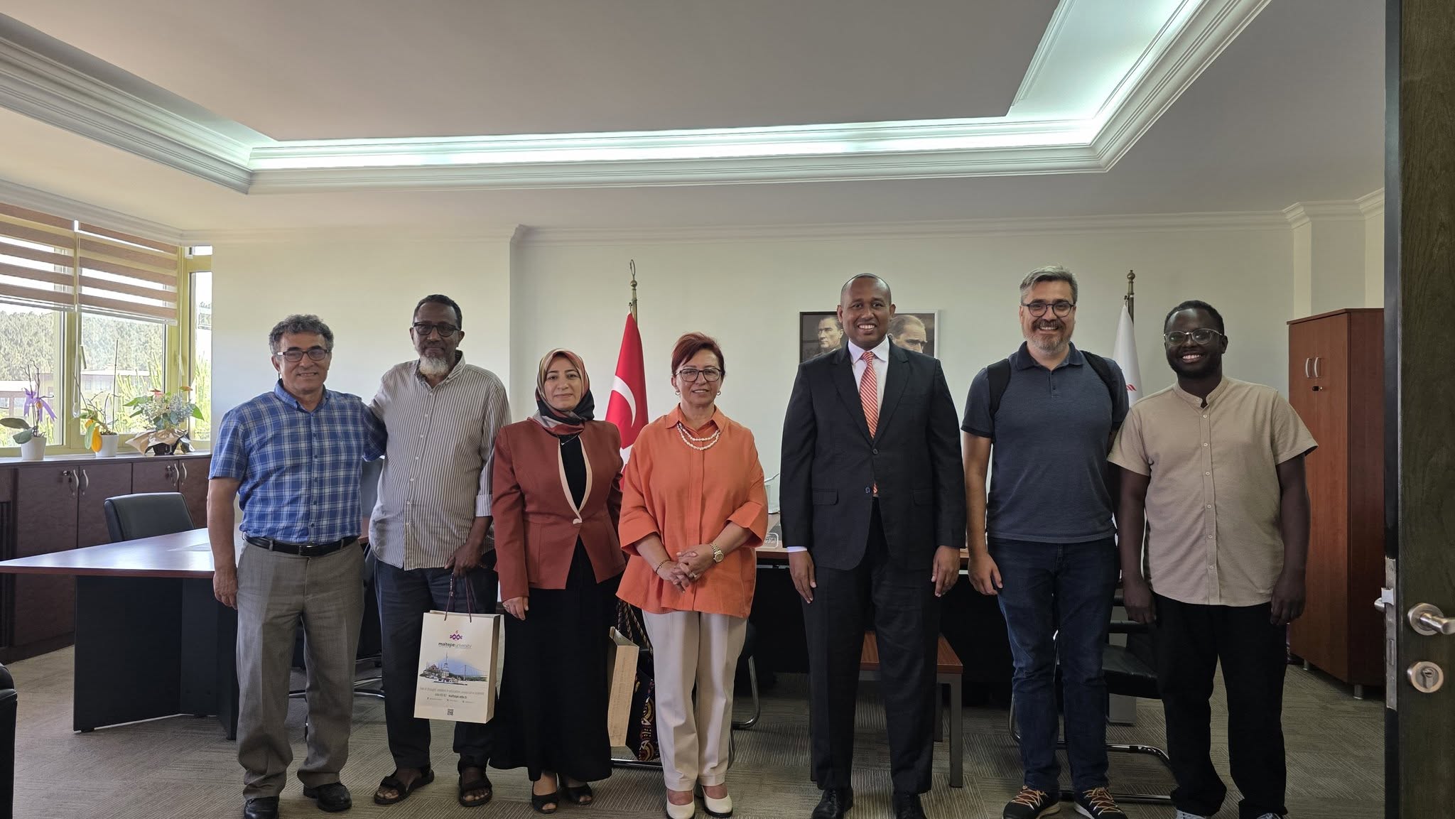 The Chancellor of Daaru Salaam University, Dr. Osman Mohamed Hassan, paid an official visit to Yildiz Technical University in Istanbul, Turkey.