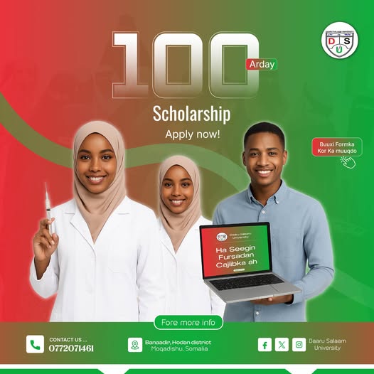 Daaru Salaam University announces 100 scholarships for students who want to complete higher education in a quality university.